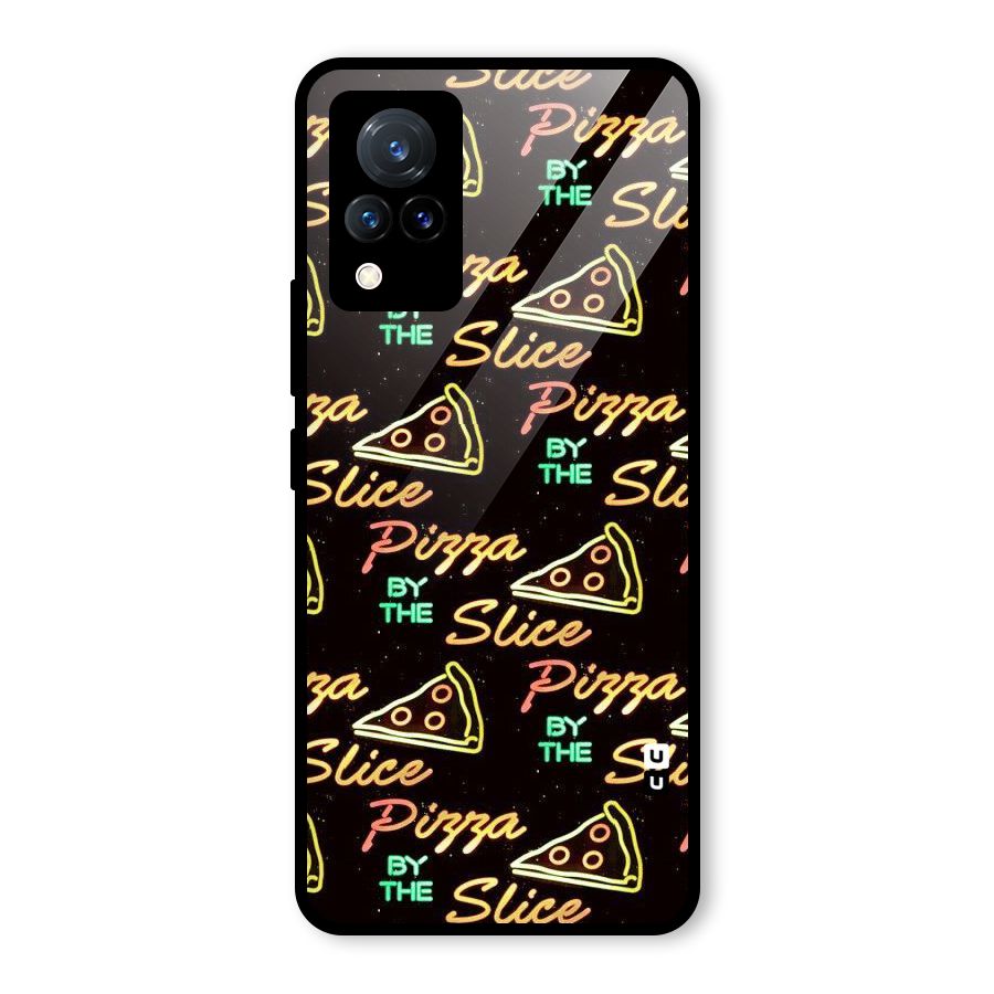 Pizza By Slice Glass Back Case for Vivo V21 5G