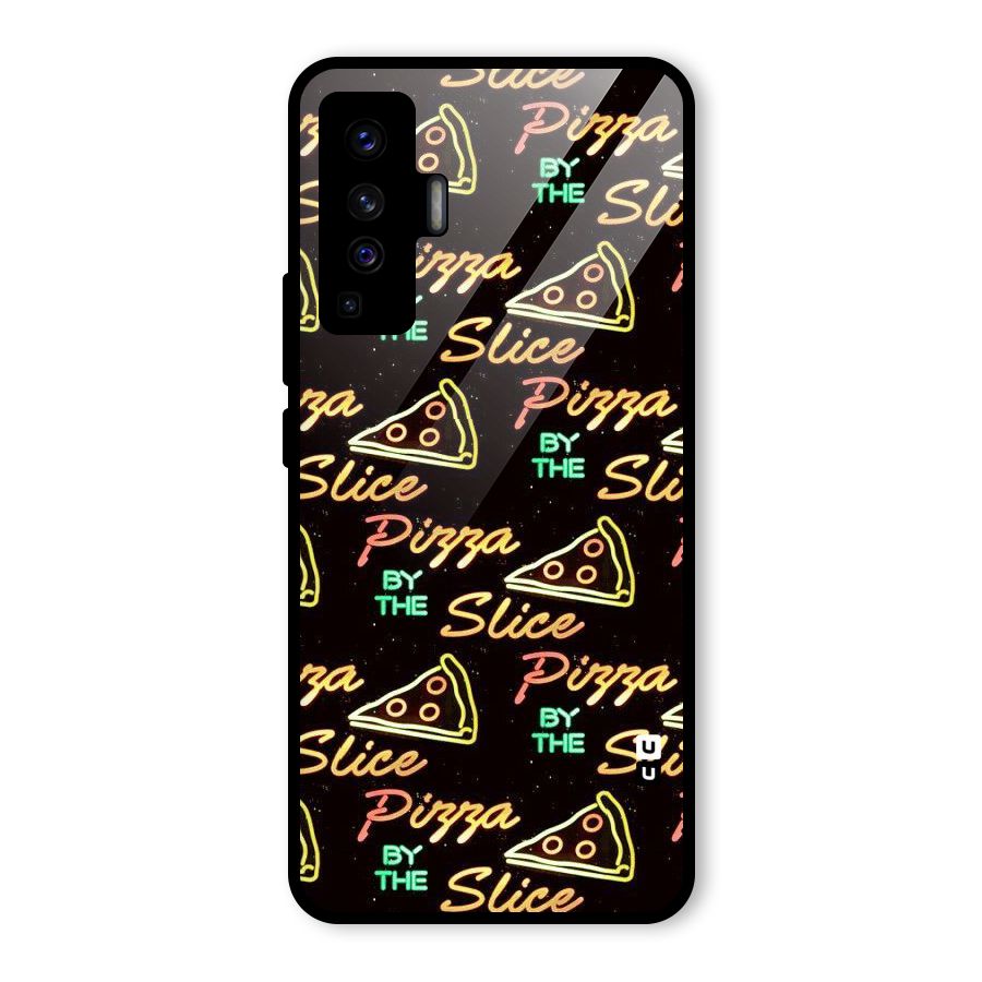 Pizza By Slice Glass Back Case for Vivo X50