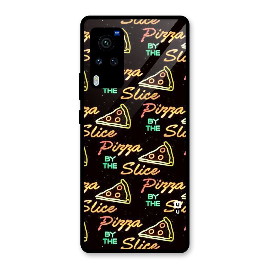 Pizza By Slice Glass Back Case for Vivo X60 Pro