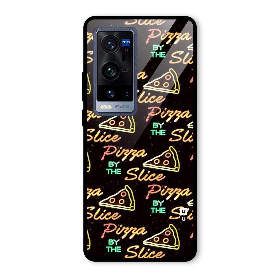 Pizza By Slice Glass Back Case for Vivo X60 Pro Plus
