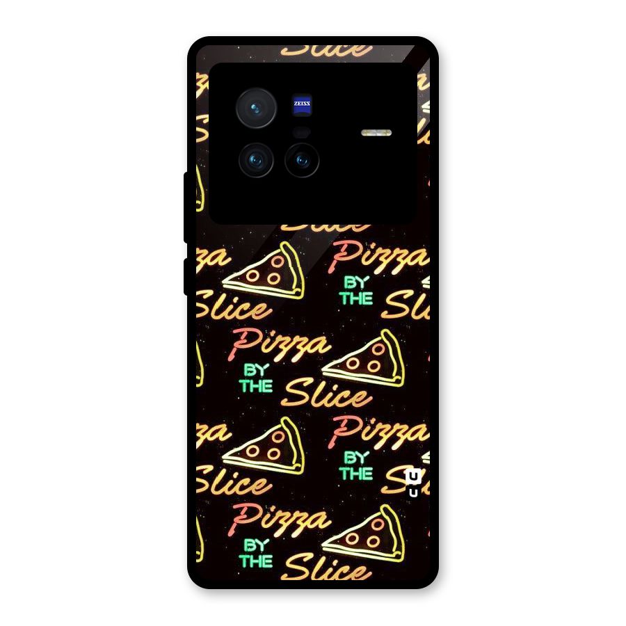 Pizza By Slice Glass Back Case for Vivo X80