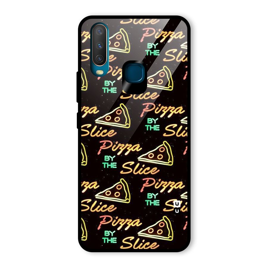 Pizza By Slice Glass Back Case for Vivo Y17