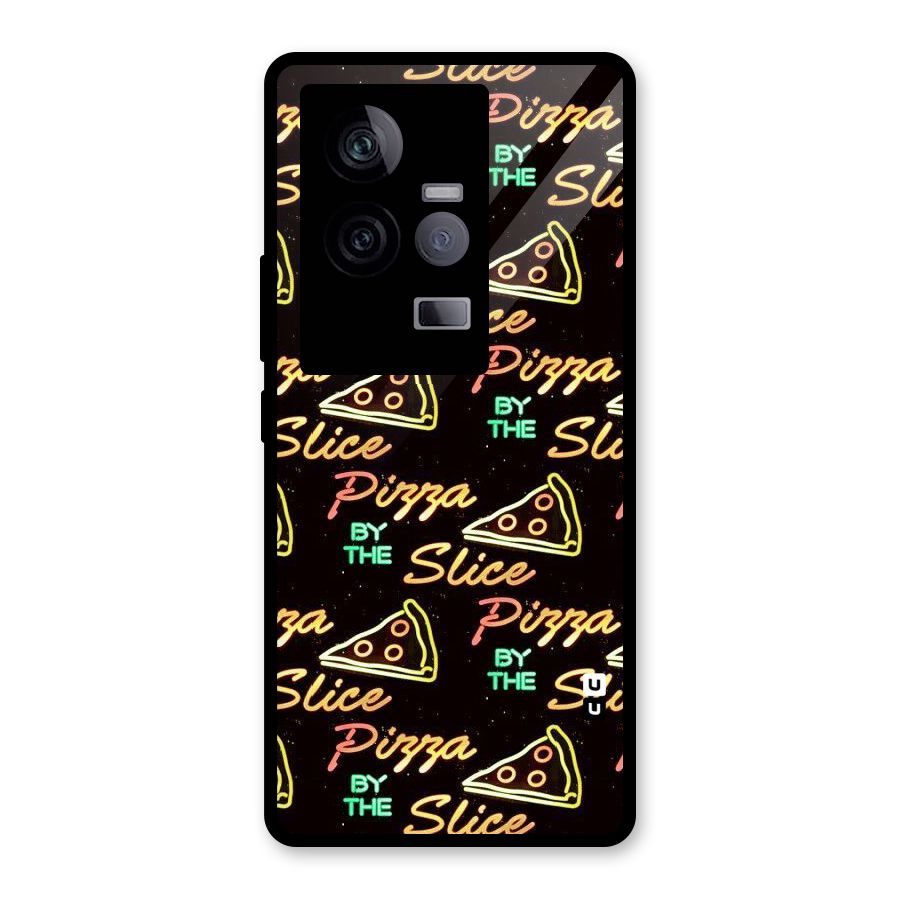Pizza By Slice Glass Back Case for Vivo iQOO 11 5G
