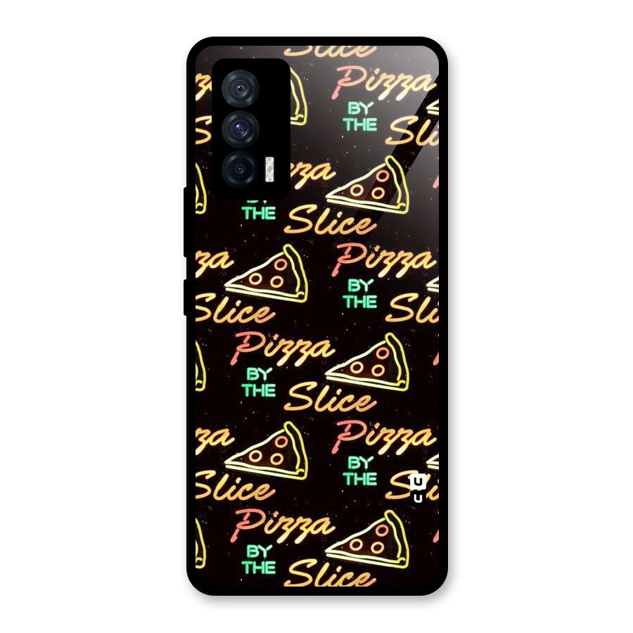 Pizza By Slice Glass Back Case for Vivo iQOO 7 5G
