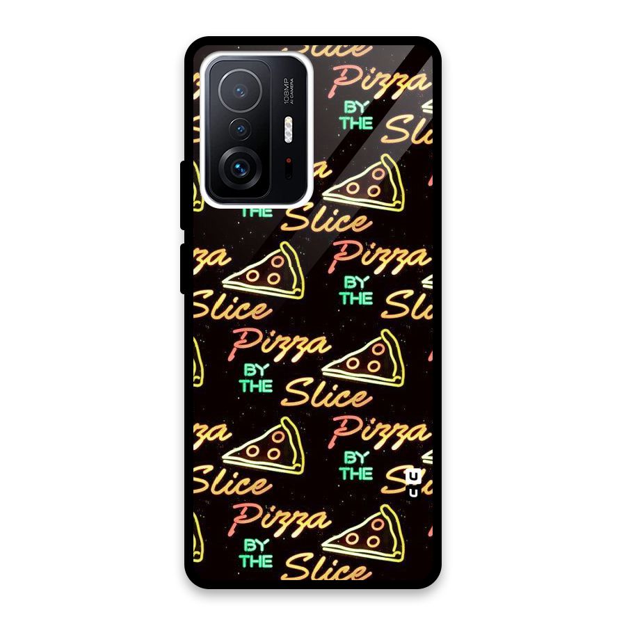 Pizza By Slice Glass Back Case for Xiaomi 11T Pro