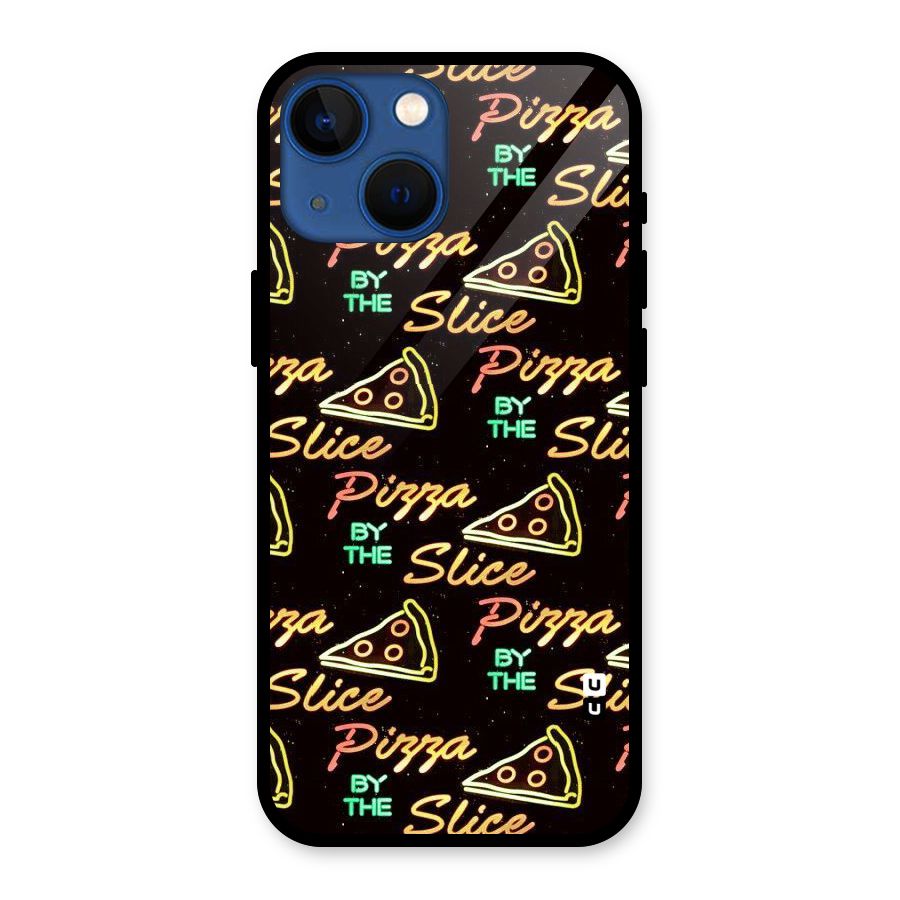 Pizza By Slice Glass Back Case for iPhone 13 Mini
