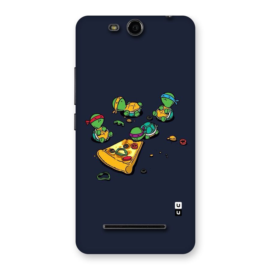 Pizza Overload Back Case for Micromax Canvas Juice 3 Q392