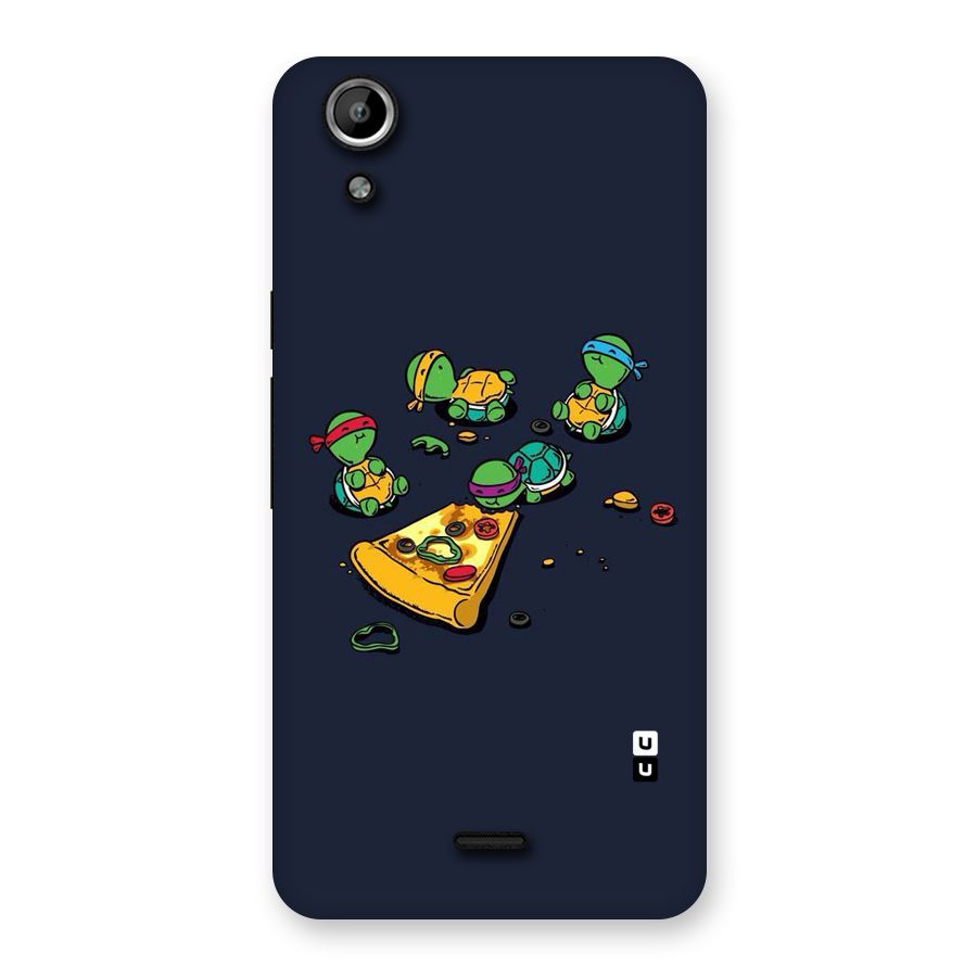 Pizza Overload Back Case for Micromax Canvas Selfie Lens Q345