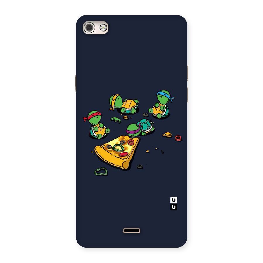 Pizza Overload Back Case for Micromax Canvas Silver 5