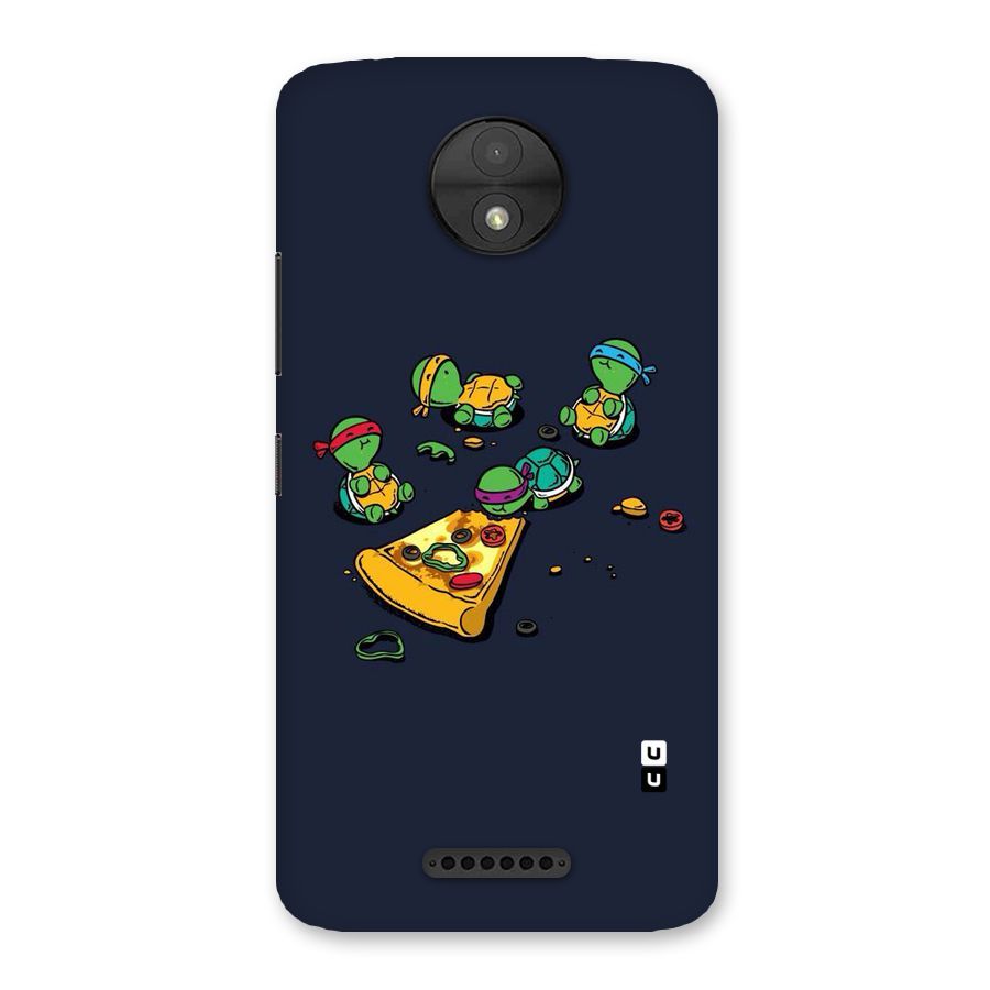 Pizza Overload Back Case for Moto C