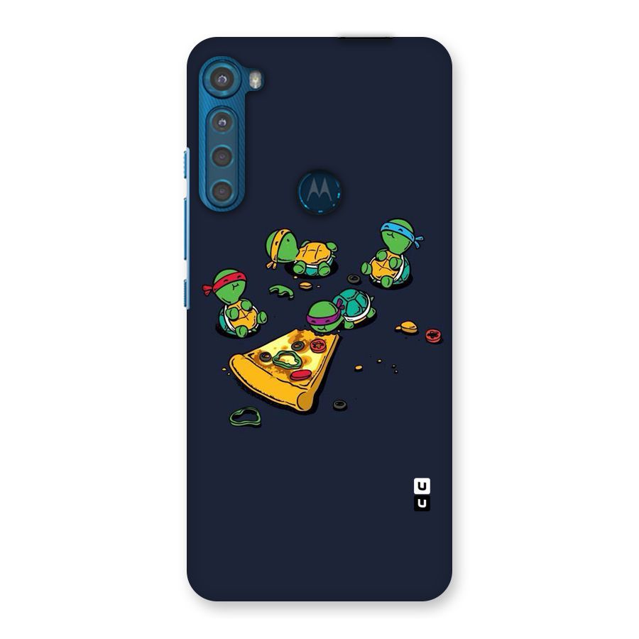 Pizza Overload Back Case for Motorola One Fusion Plus