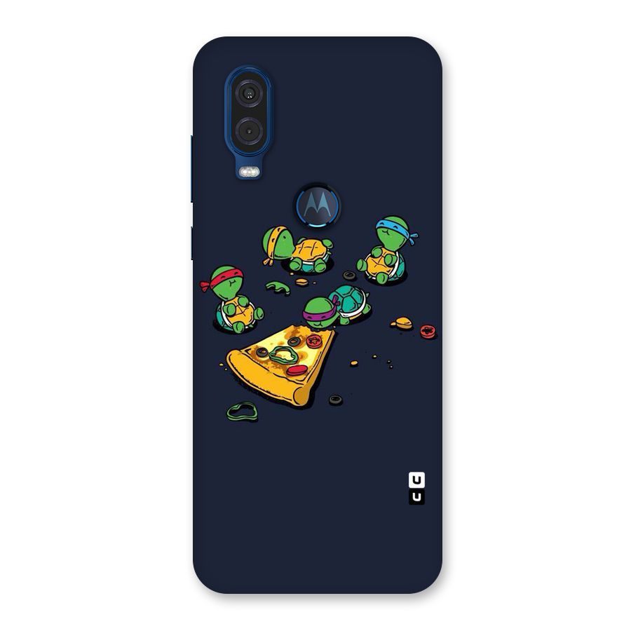 Pizza Overload Back Case for Motorola One Vision