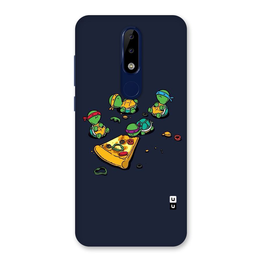 Pizza Overload Back Case for Nokia 5.1 Plus