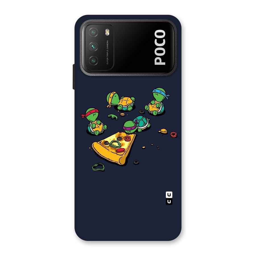 Pizza Overload Back Case for Poco M3