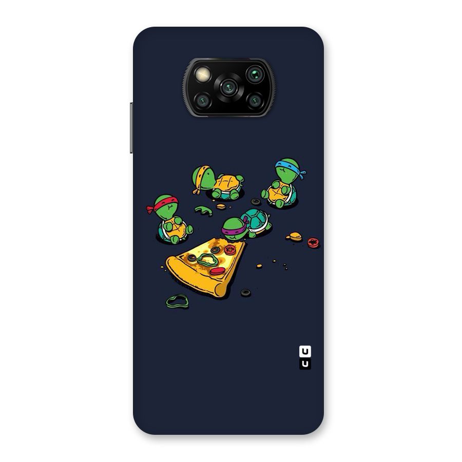 Pizza Overload Back Case for Poco X3