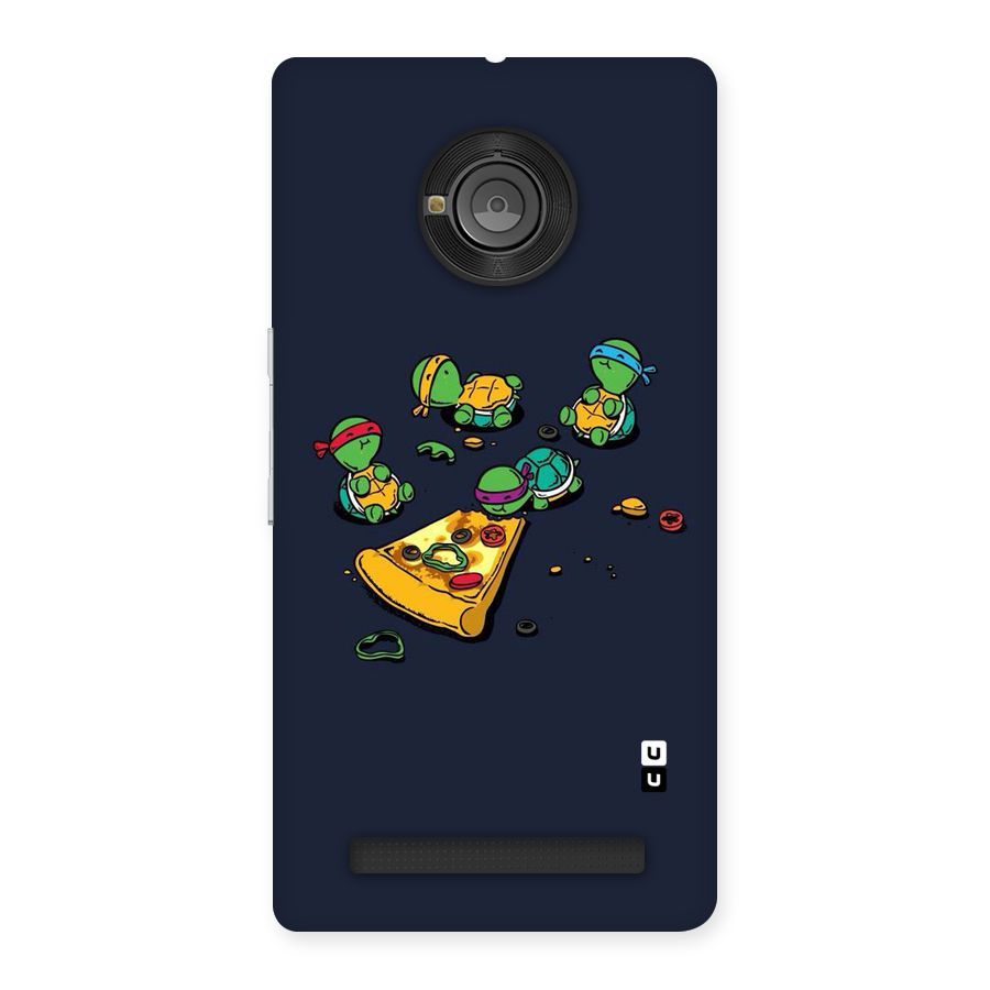 Pizza Overload Back Case for Yu Yunique