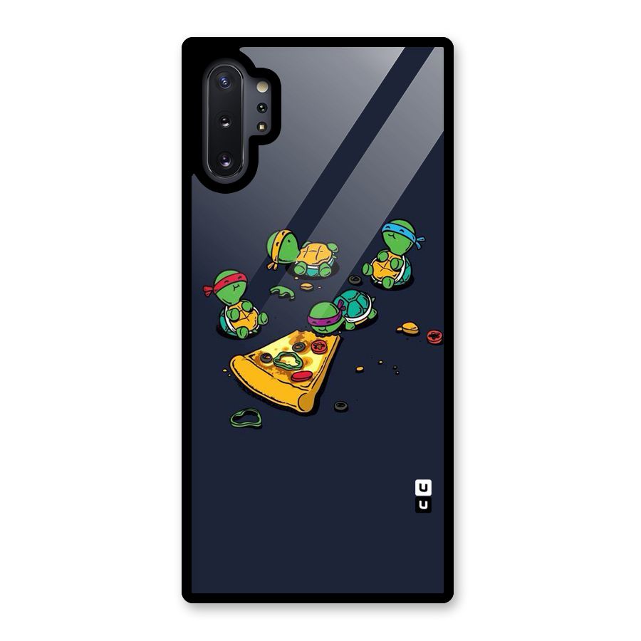 Pizza Overload Glass Back Case for Galaxy Note 10 Plus