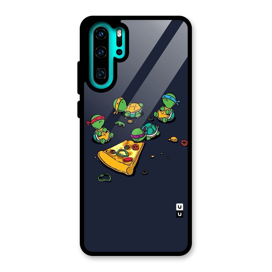 Pizza Overload Glass Back Case for Huawei P30 Pro