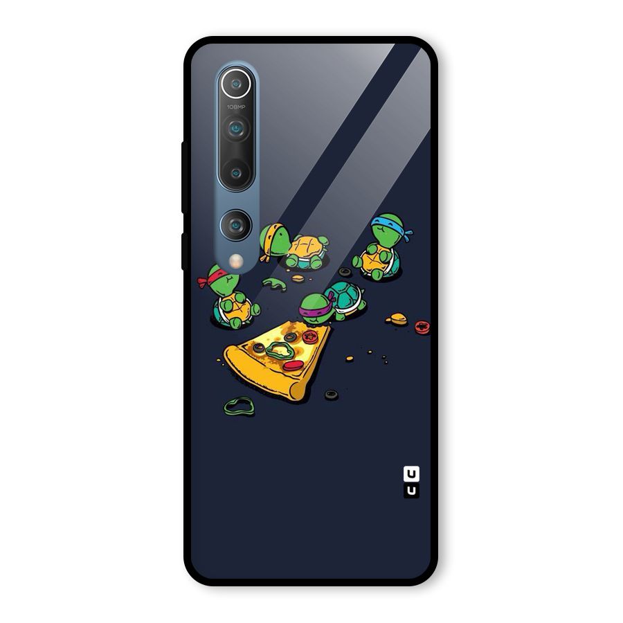 Pizza Overload Glass Back Case for Mi 10