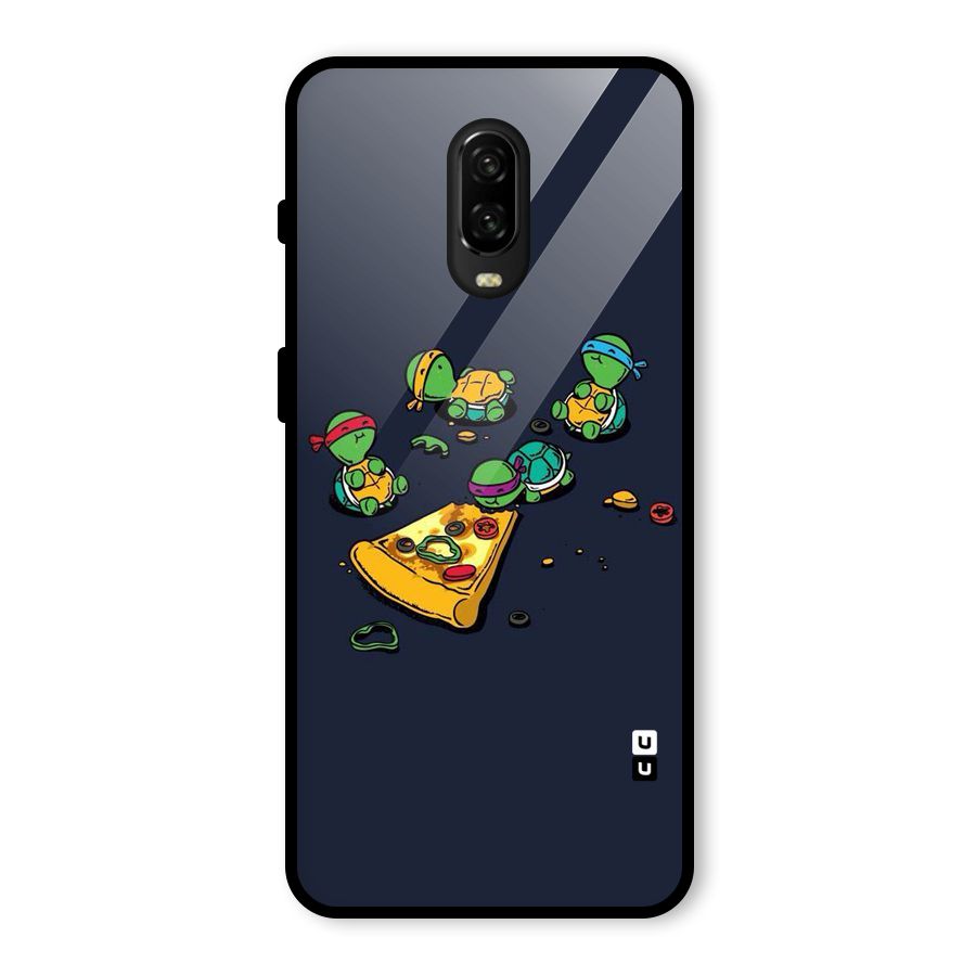 Pizza Overload Glass Back Case for OnePlus 6T