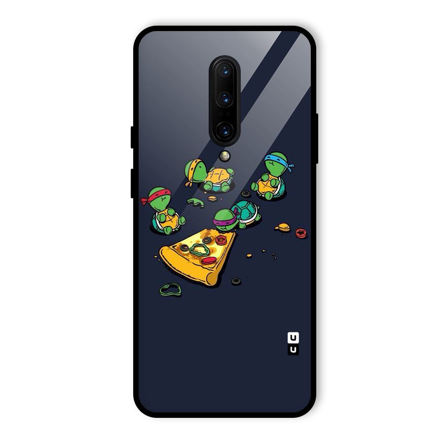 Pizza Overload Glass Back Case for OnePlus 7 Pro