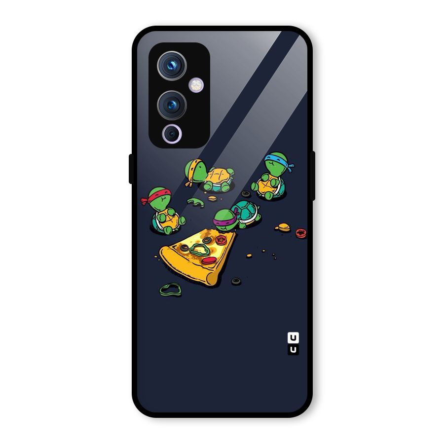 Pizza Overload Glass Back Case for OnePlus 9