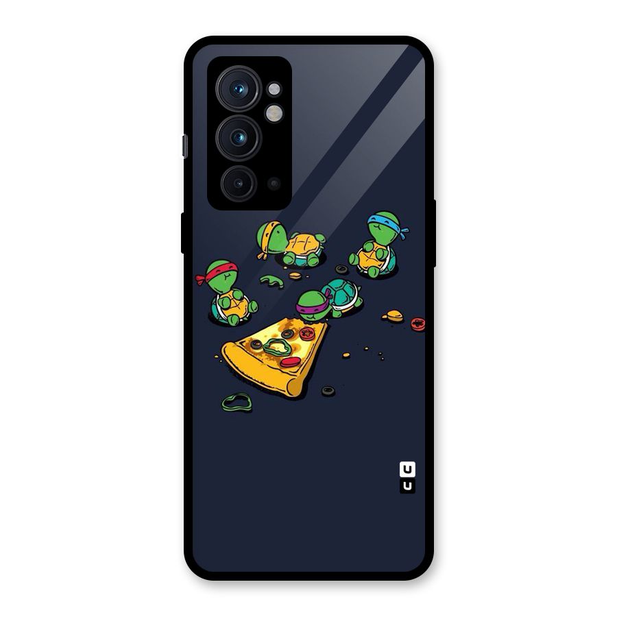 Pizza Overload Glass Back Case for OnePlus 9RT 5G