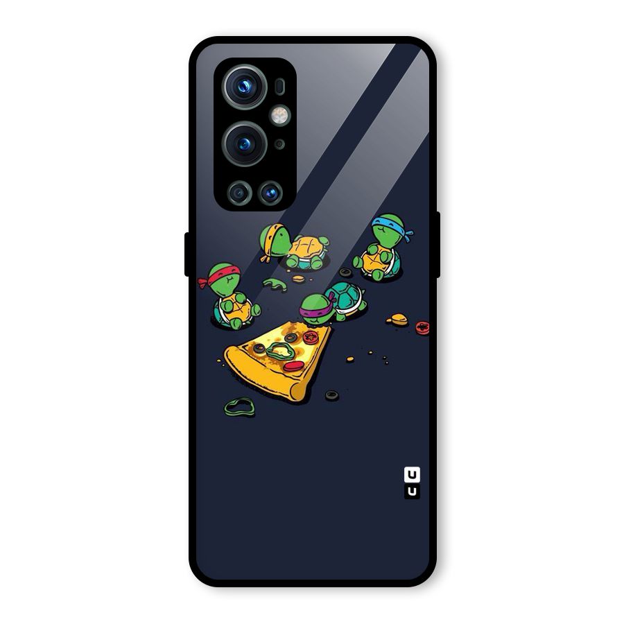 Pizza Overload Glass Back Case for OnePlus 9 Pro