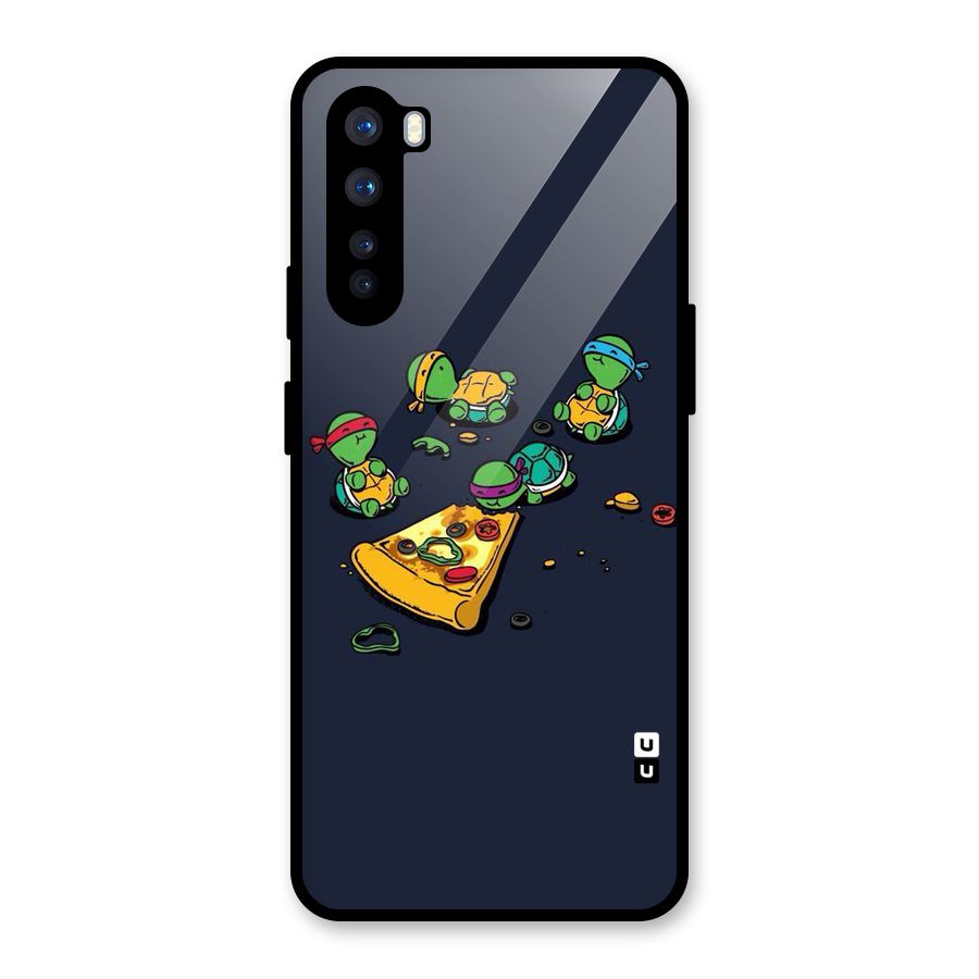 Pizza Overload Glass Back Case for OnePlus Nord