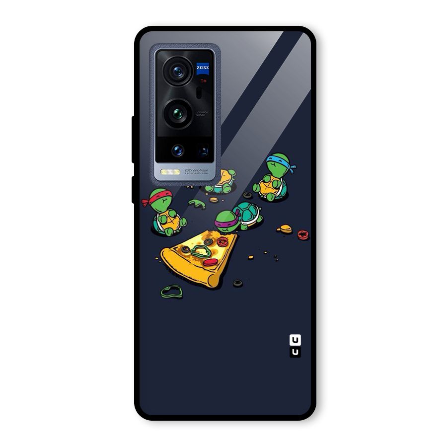 Pizza Overload Glass Back Case for Vivo X60 Pro Plus