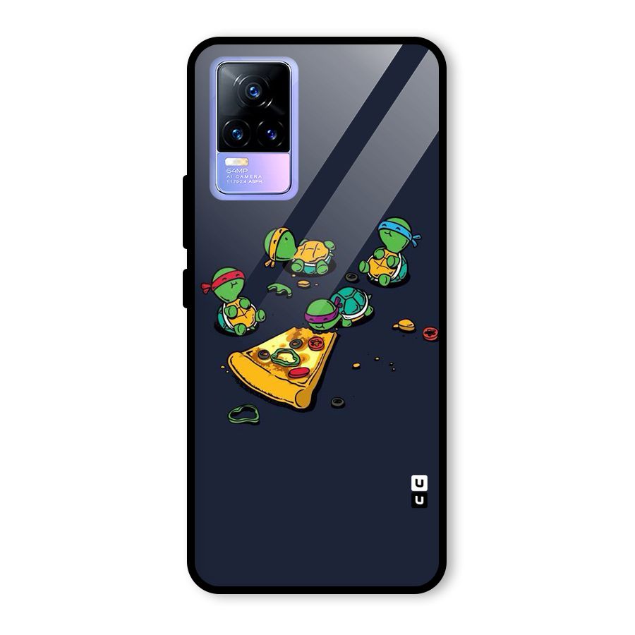 Pizza Overload Glass Back Case for Vivo Y73