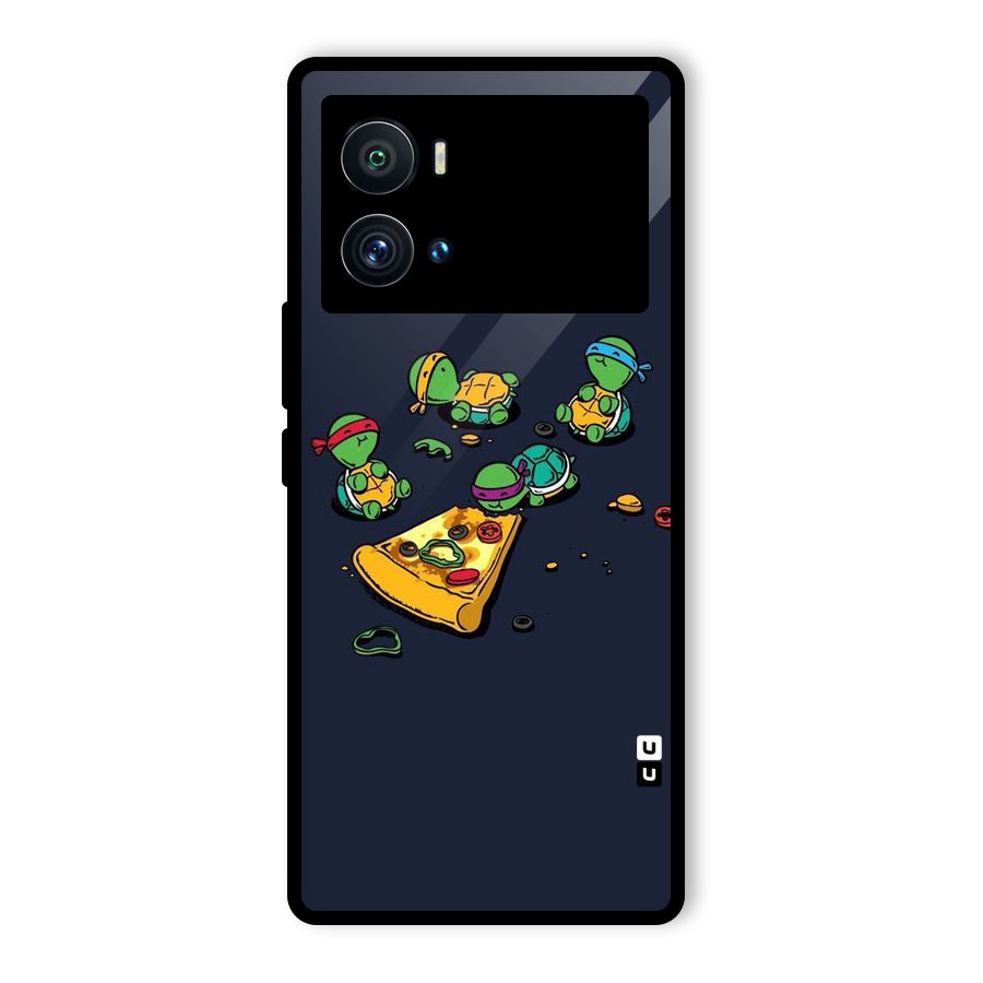 Pizza Overload Glass Back Case for Vivo iQOO 9 Pro