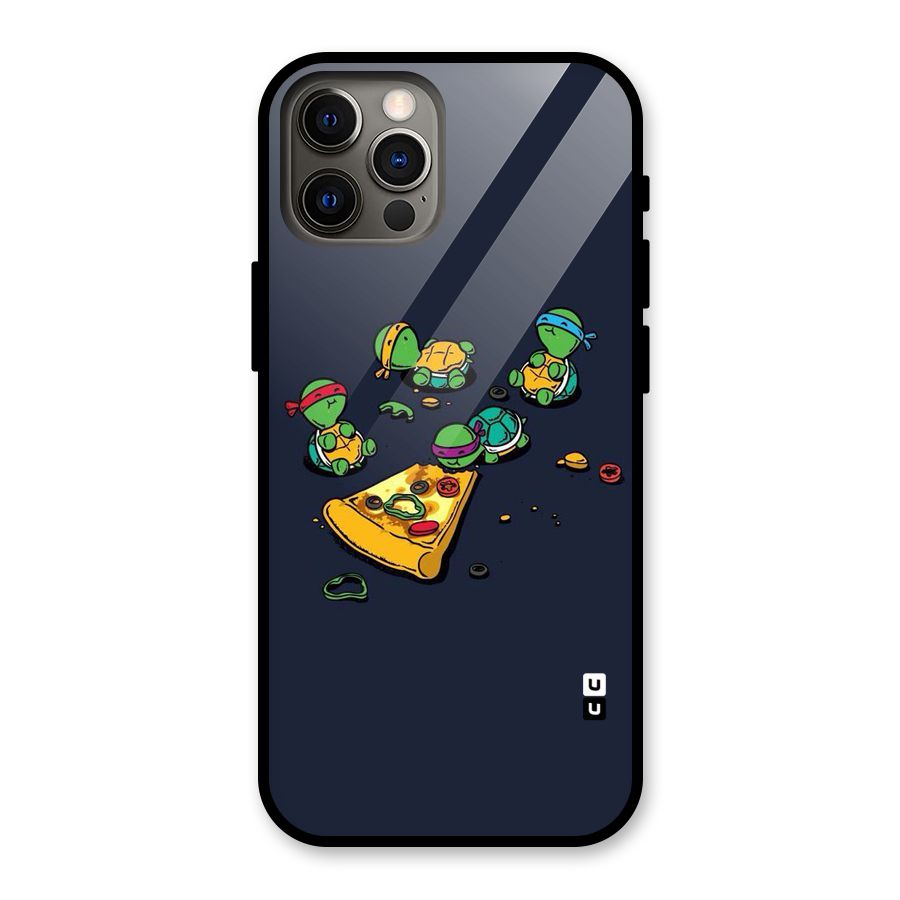 Pizza Overload Glass Back Case for iPhone 12 Pro