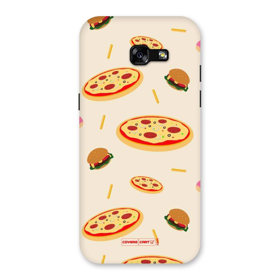 Pizza and Burger Love Back Case for Galaxy A5 2017
