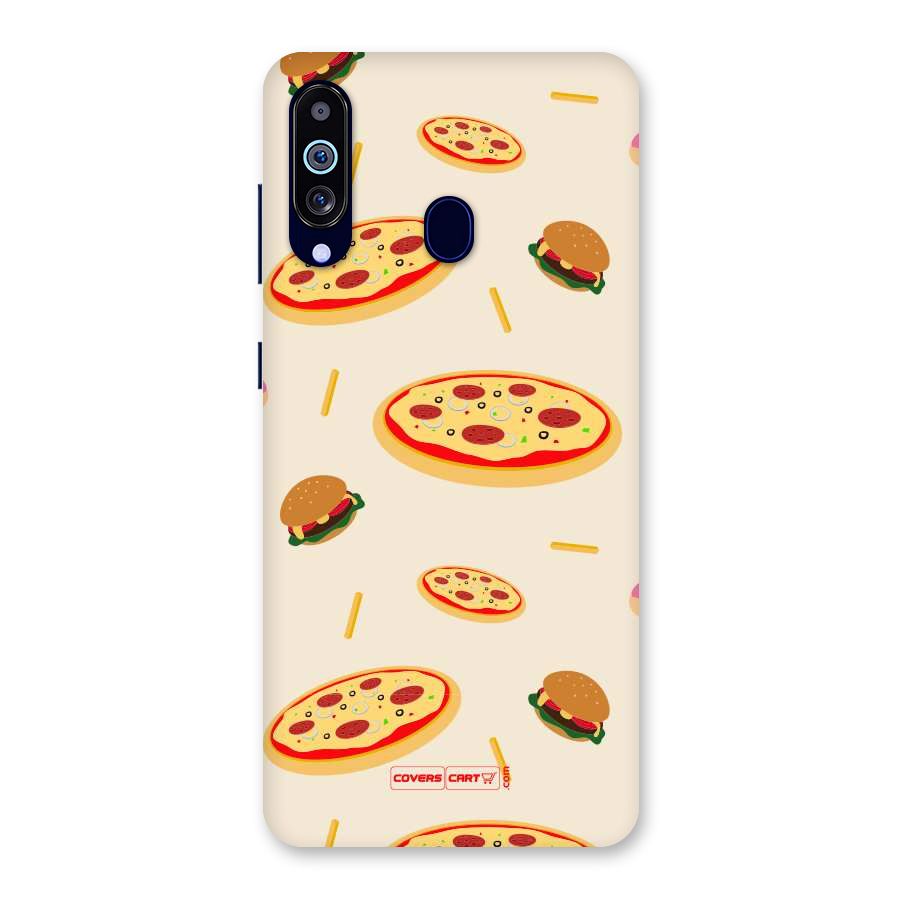 Pizza and Burger Love Back Case for Galaxy M40