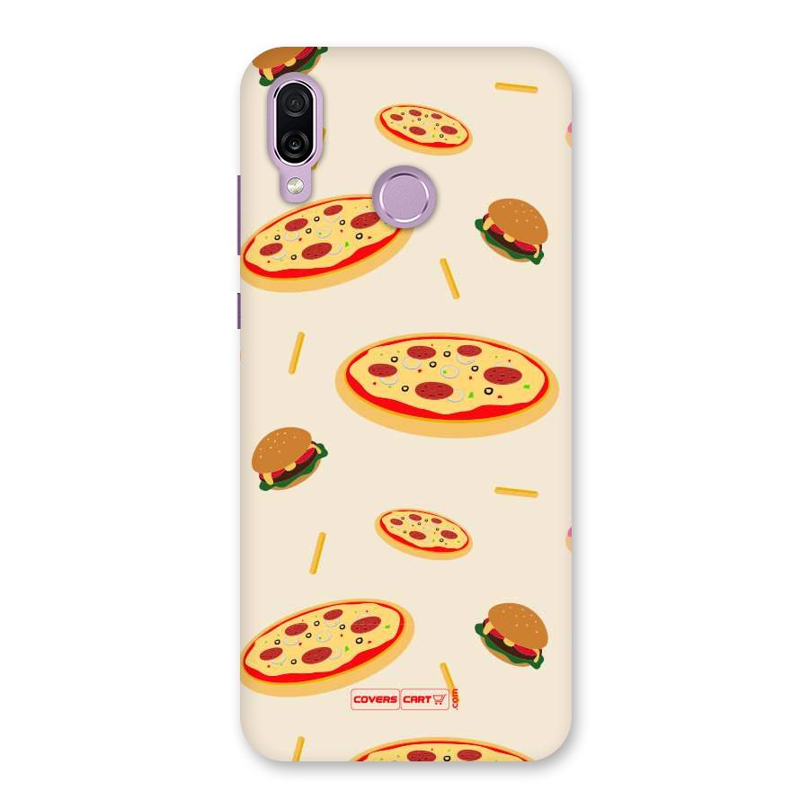 Pizza and Burger Love Back Case for Honor Play