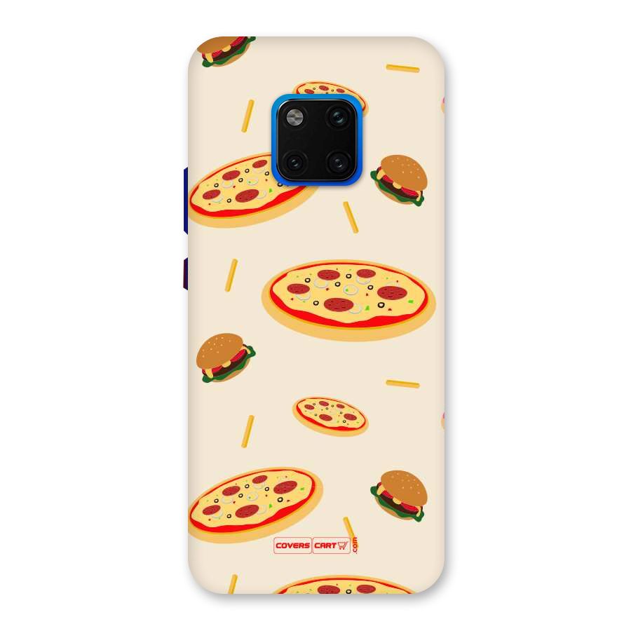 Pizza and Burger Love Back Case for Huawei Mate 20 Pro
