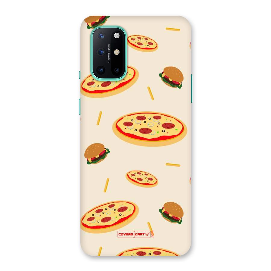 Pizza and Burger Love Back Case for OnePlus 8T