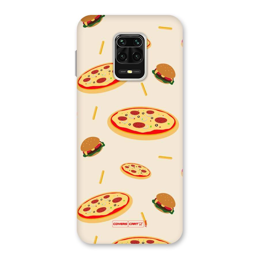 Pizza and Burger Love Back Case for Poco M2 Pro