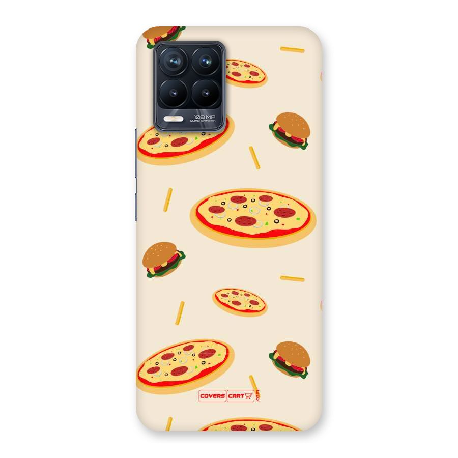Pizza and Burger Love Back Case for Realme 8 Pro