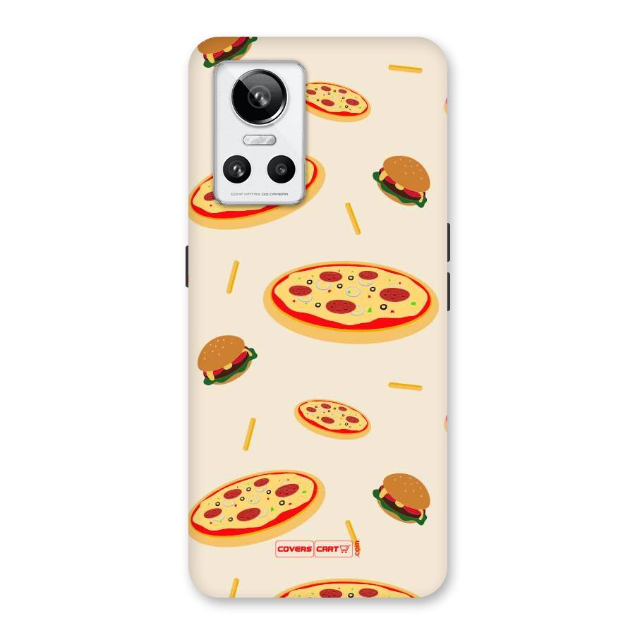 Pizza and Burger Love Back Case for Realme GT Neo 3