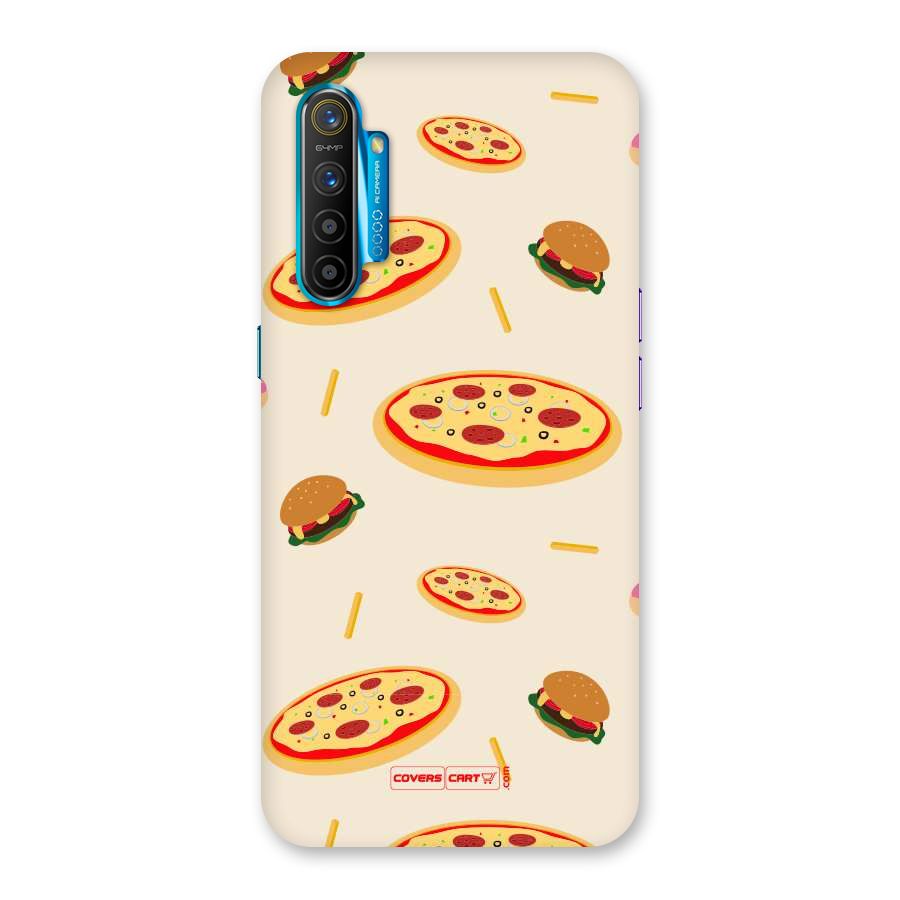 Pizza and Burger Love Back Case for Realme XT