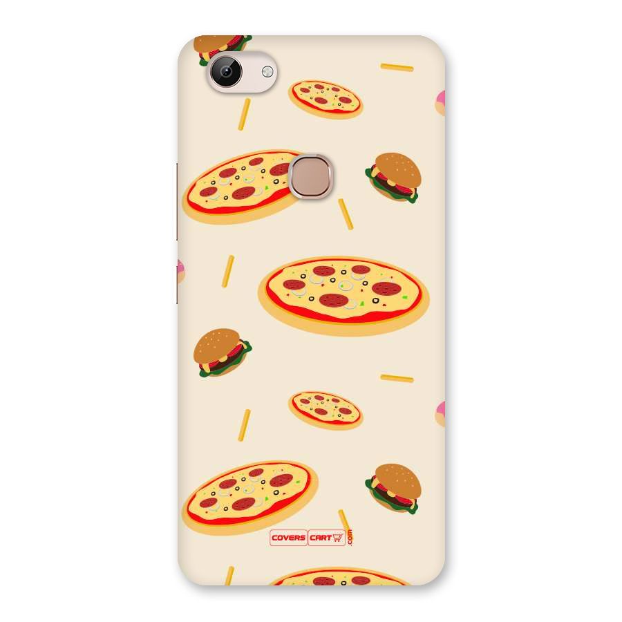 Pizza and Burger Love Back Case for Vivo Y83