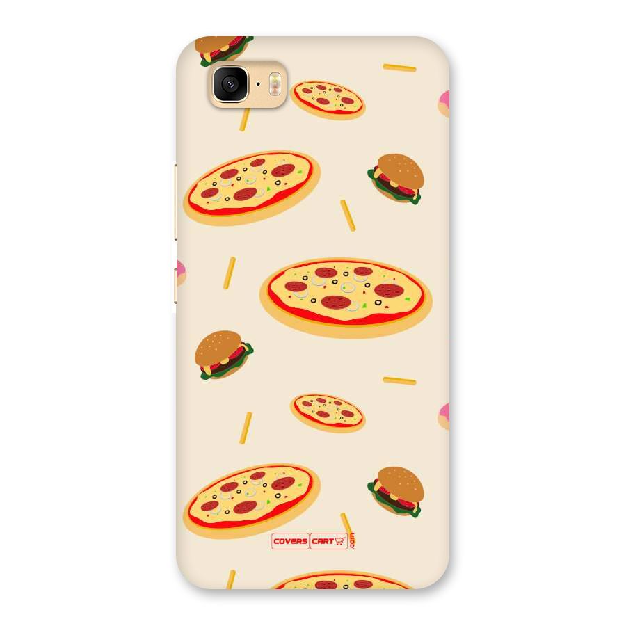 Pizza and Burger Love Back Case for Zenfone 3s Max