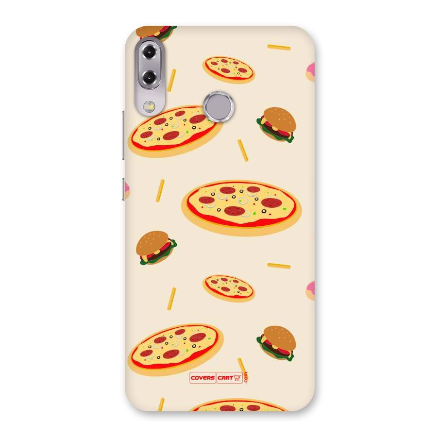Pizza and Burger Love Back Case for Zenfone 5Z