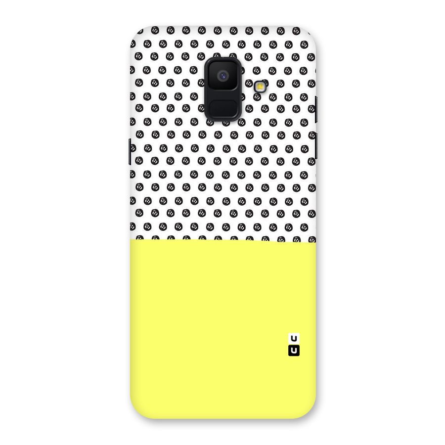 Plain and Pattern Back Case for Galaxy A6 (2018)