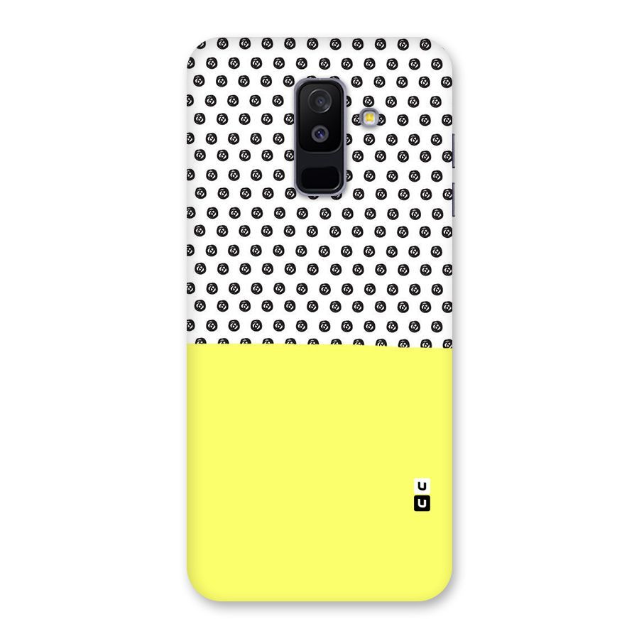 Plain and Pattern Back Case for Galaxy A6 Plus