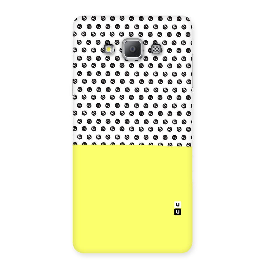 Plain and Pattern Back Case for Galaxy A7