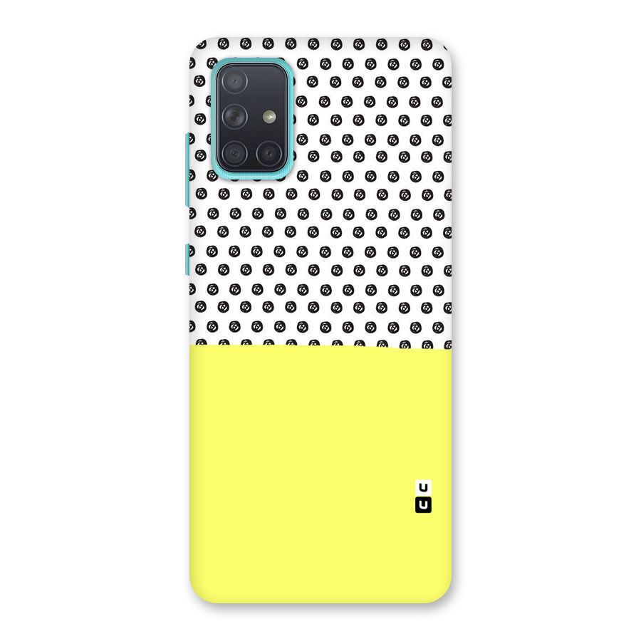 Plain and Pattern Back Case for Galaxy A71