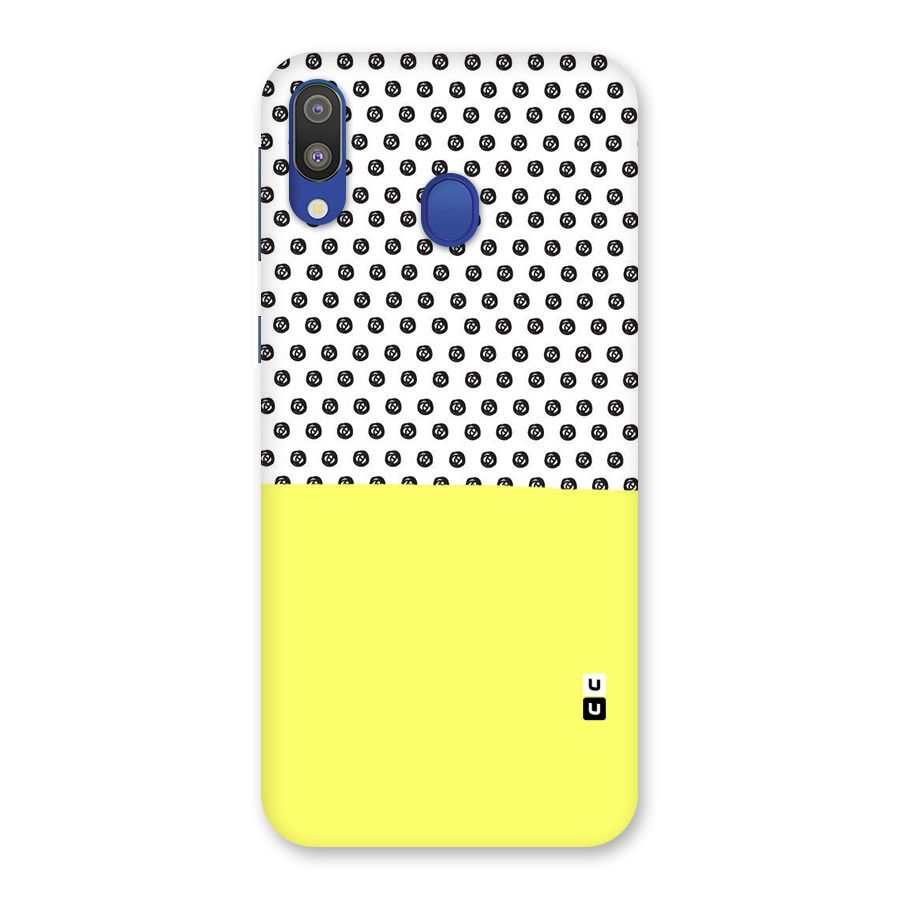 Plain and Pattern Back Case for Galaxy M20